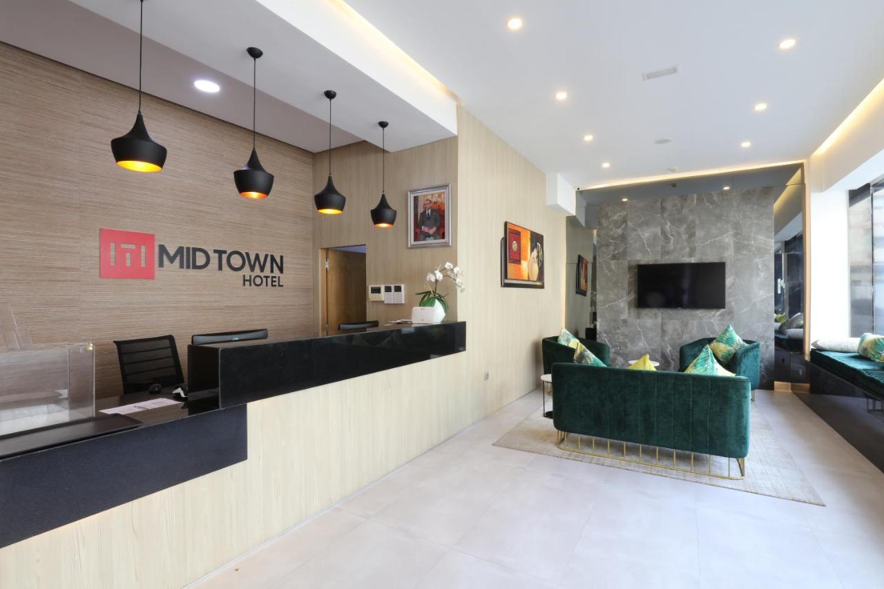 Mid Town Hotel Casablanca Exterior foto