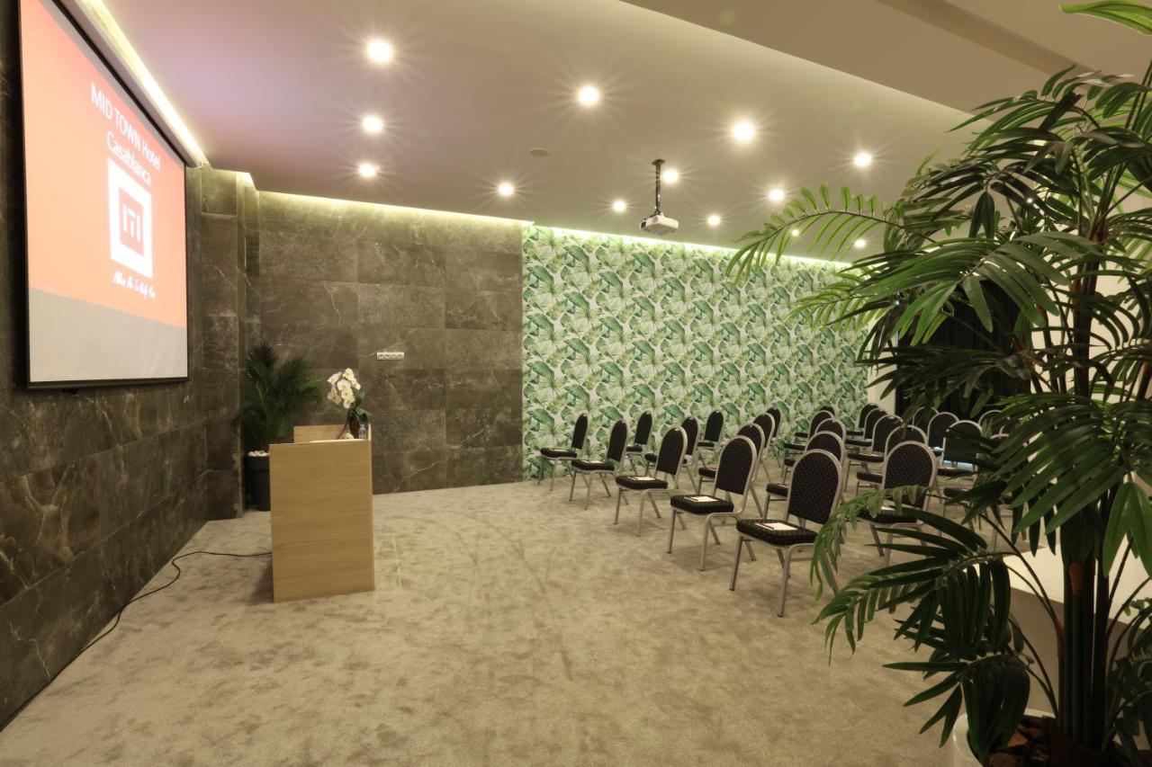 Mid Town Hotel Casablanca Exterior foto