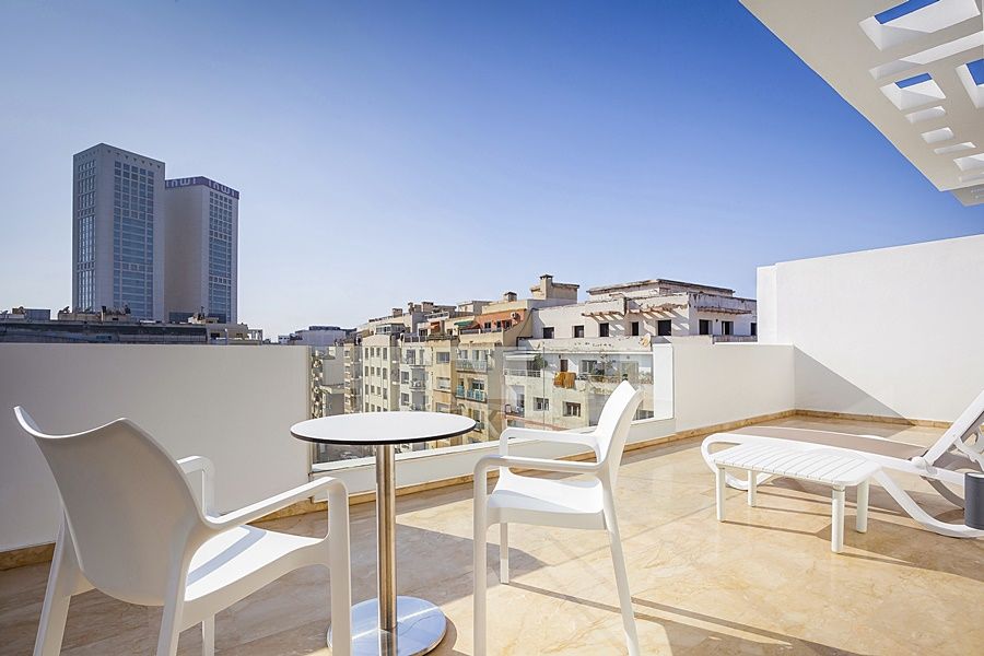 Mid Town Hotel Casablanca Exterior foto