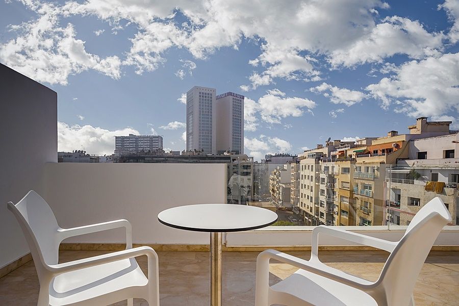 Mid Town Hotel Casablanca Exterior foto